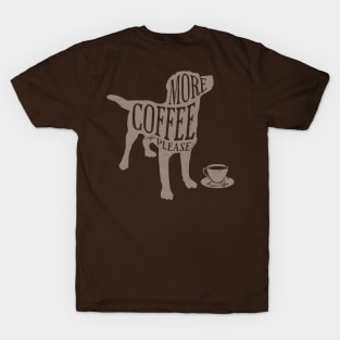 Coffee Dog || "Back" T-Shirt